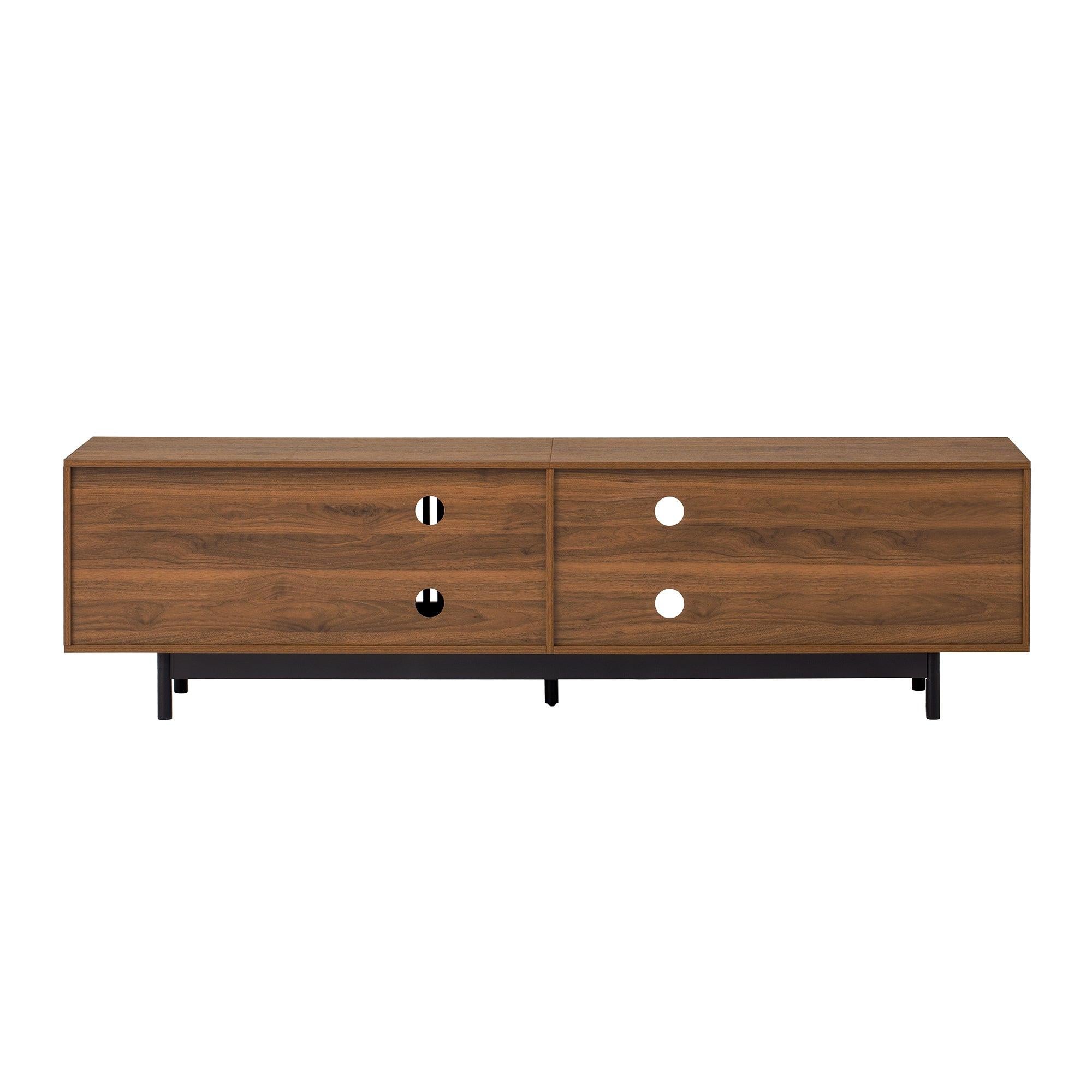 Modern TV Stand for 85 Inch TV with Cable Management.