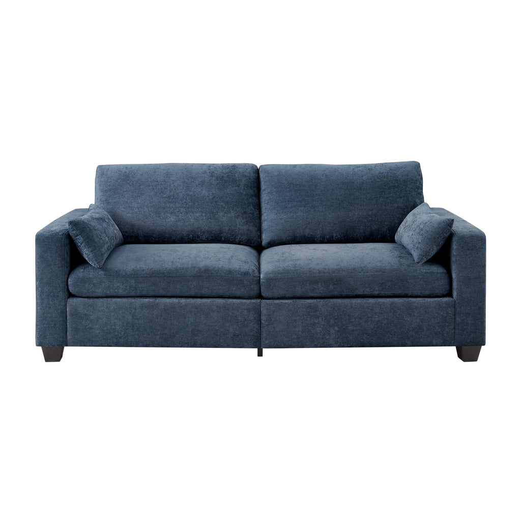 Modern Loveseat Sofa for Small Spaces with Removable Cover.