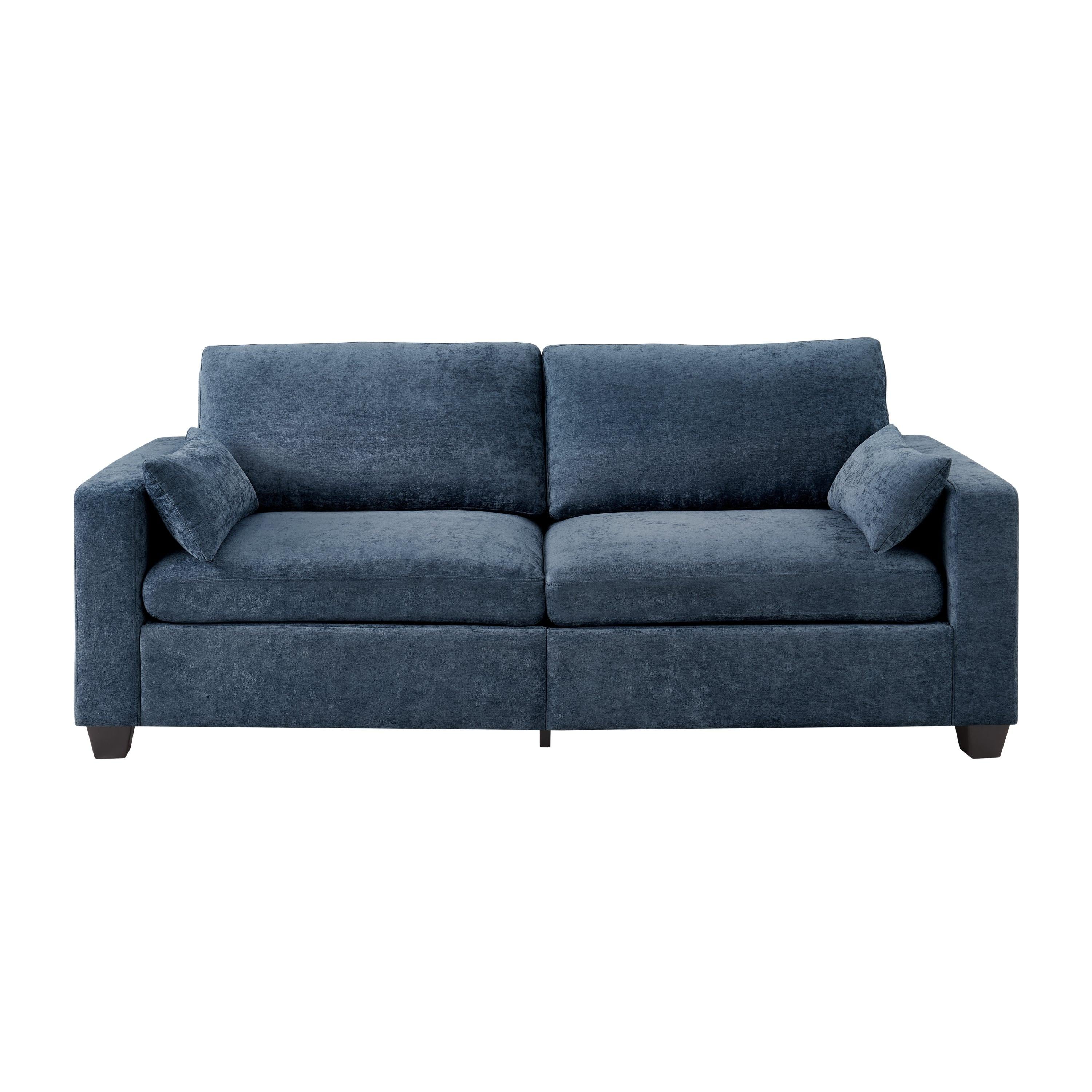 Modern Loveseat Sofa for Small Spaces with Removable Cover.
