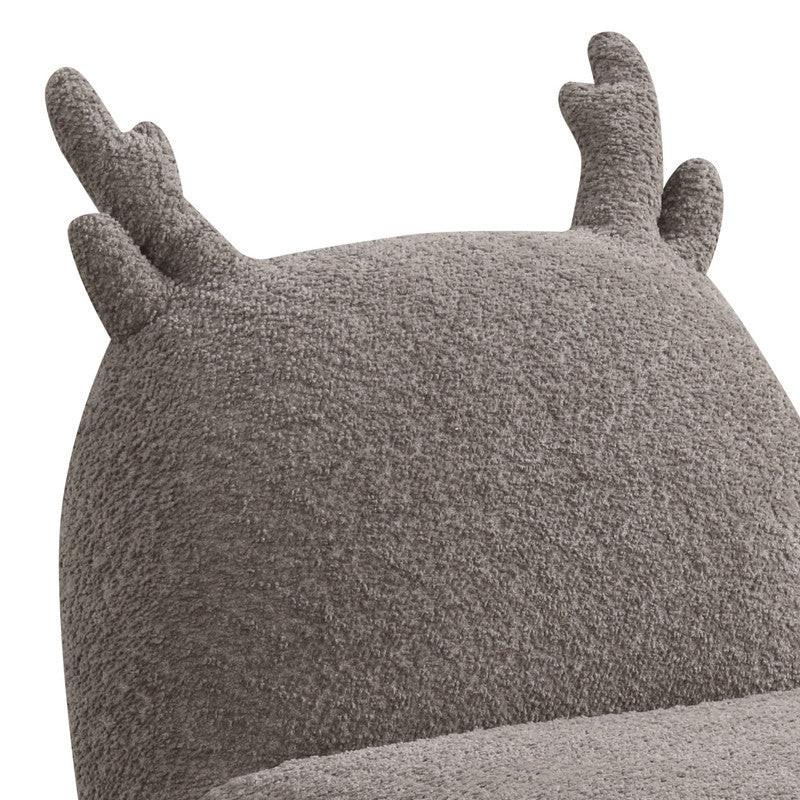 Westino Kids Deer Chair - Brown Chenille.