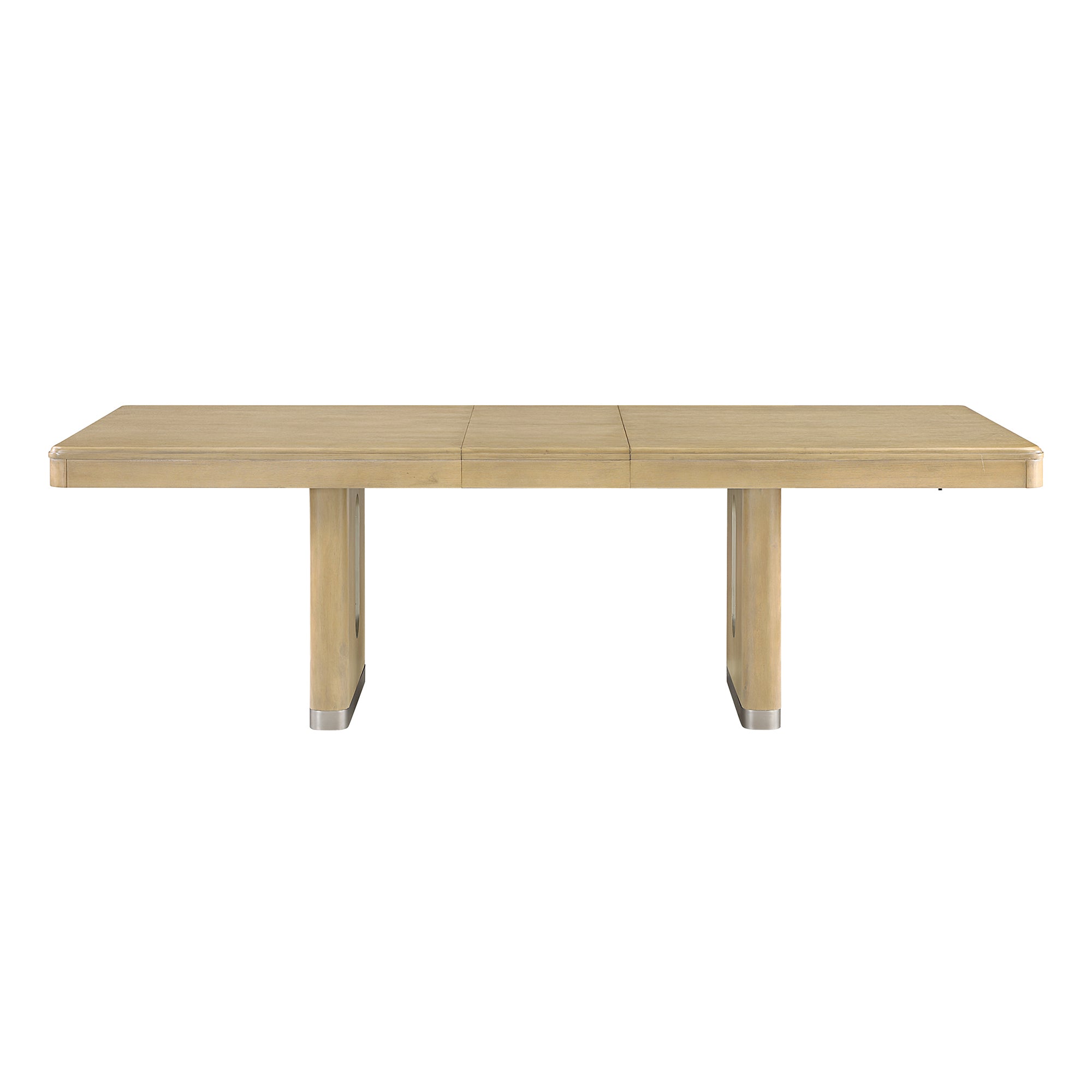 Morgan 78-Inch Rectangular Natural Wood Dining Table for 6