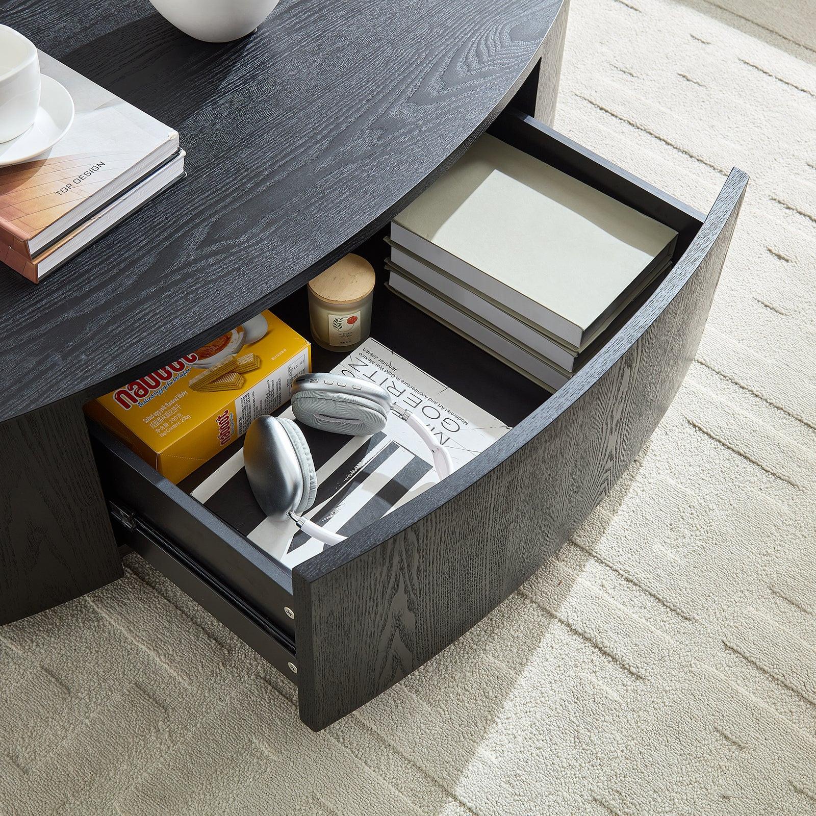 Modern Luxury Oval Coffee Table for Living Room.