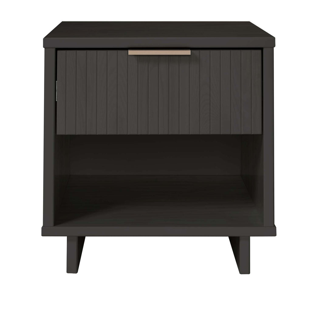 Granville 18' Nightstand in Charcoal Gray (1-Drawer)
