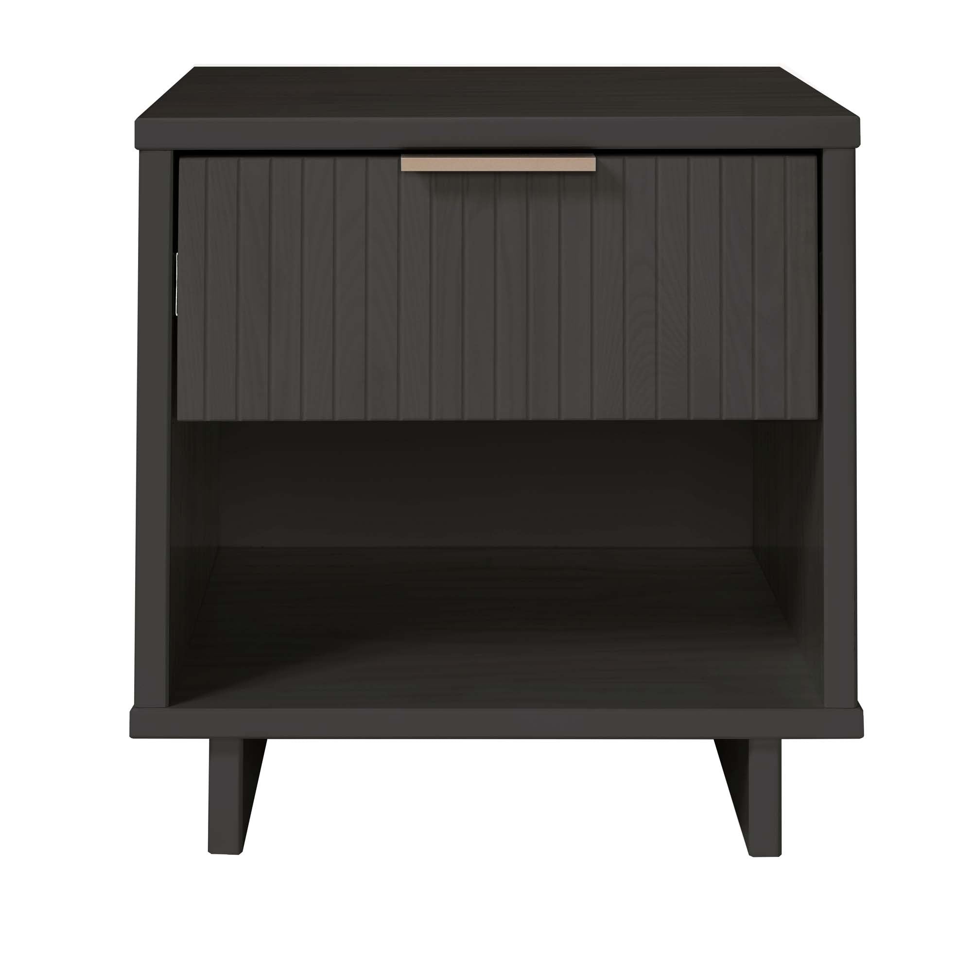 Granville 18' Nightstand in Charcoal Gray (1-Drawer)