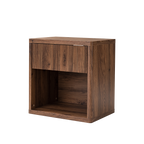Modern Nightstand with Drawer Storage for Bedroom.
