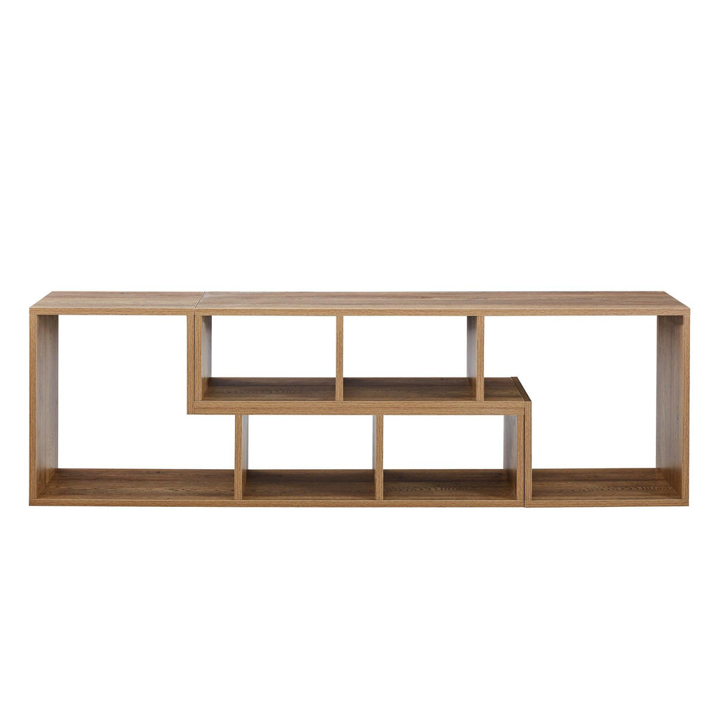 2 Pieces Cube TV Stand for Versatile Living Room Setup.