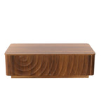 Mid Century Coffee Table with Storage and Unique Design.