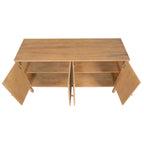 Vintage Sideboard Cabinet with 4-Door Storage.