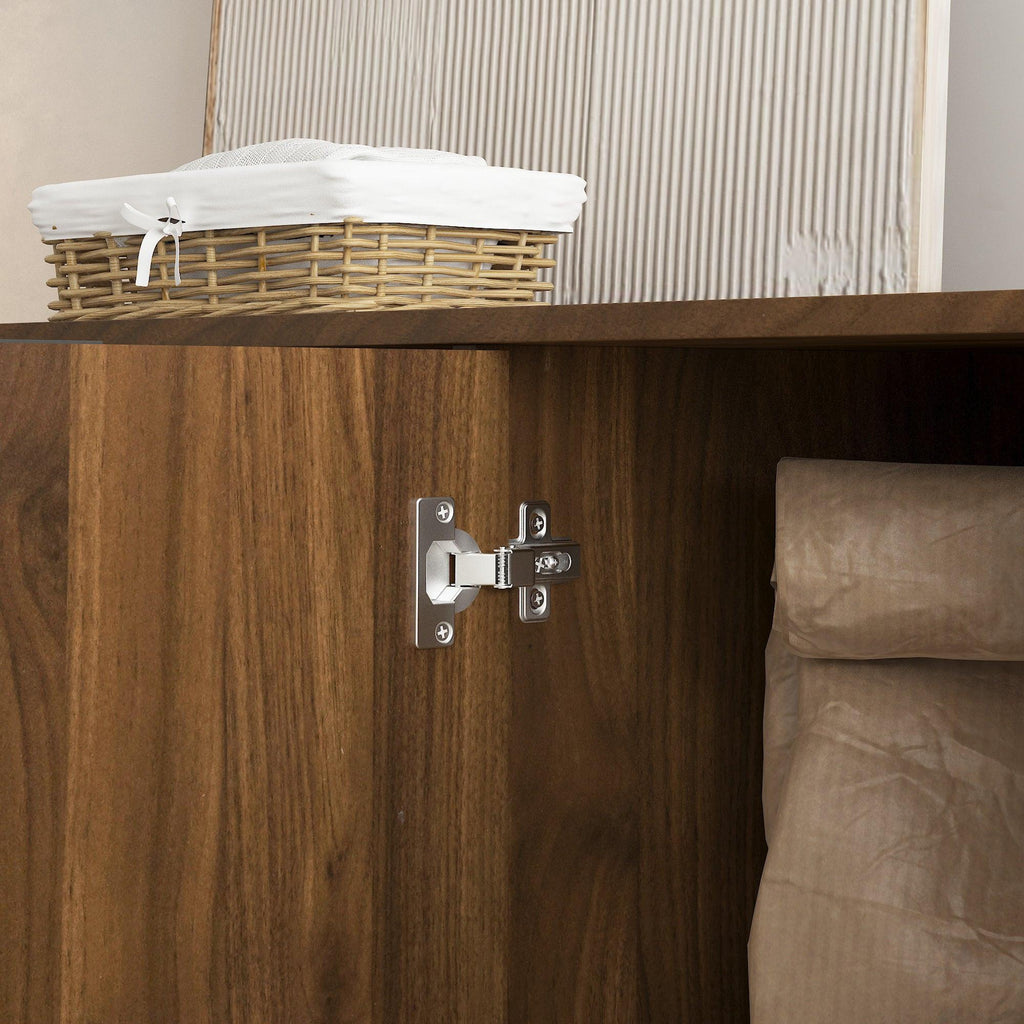 Wood Buffet Cabinet with Storage for Modern Interiors.