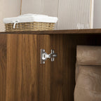 Wood Buffet Cabinet with Storage for Modern Interiors.