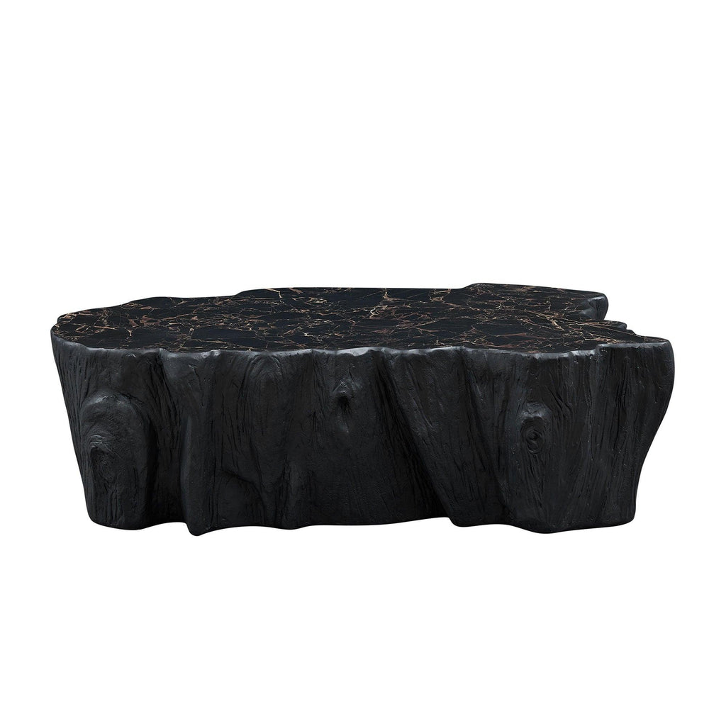 Mid-Century Modern Fiberglass Coffee Table for Living Room.