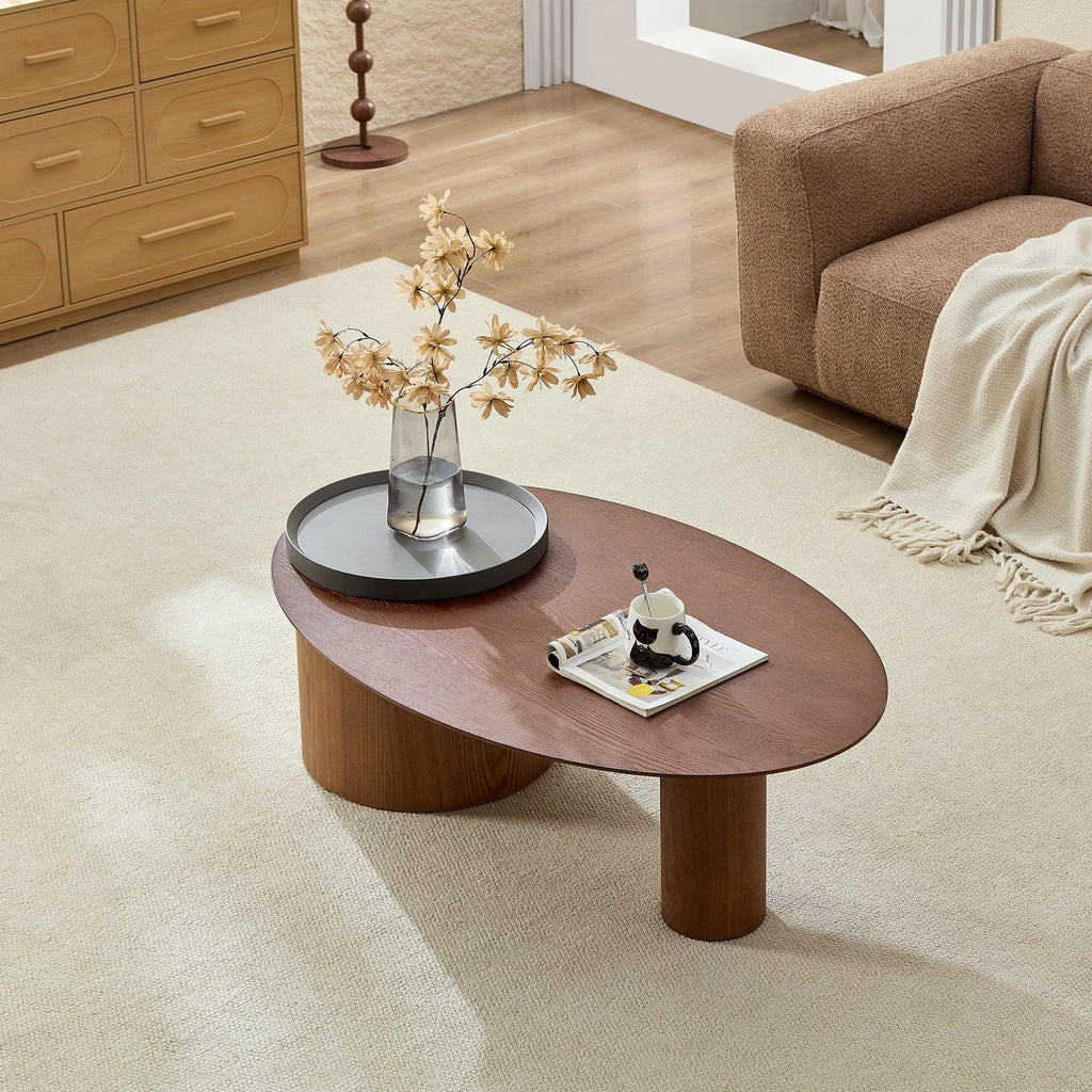 Modern Oval Luxury Coffee Table for Living Room.