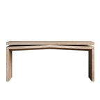 65-Inch Rustic Farmhouse Console Table for Living Room.
