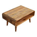 Solid Wood Open Oak-ish Media Unit.
