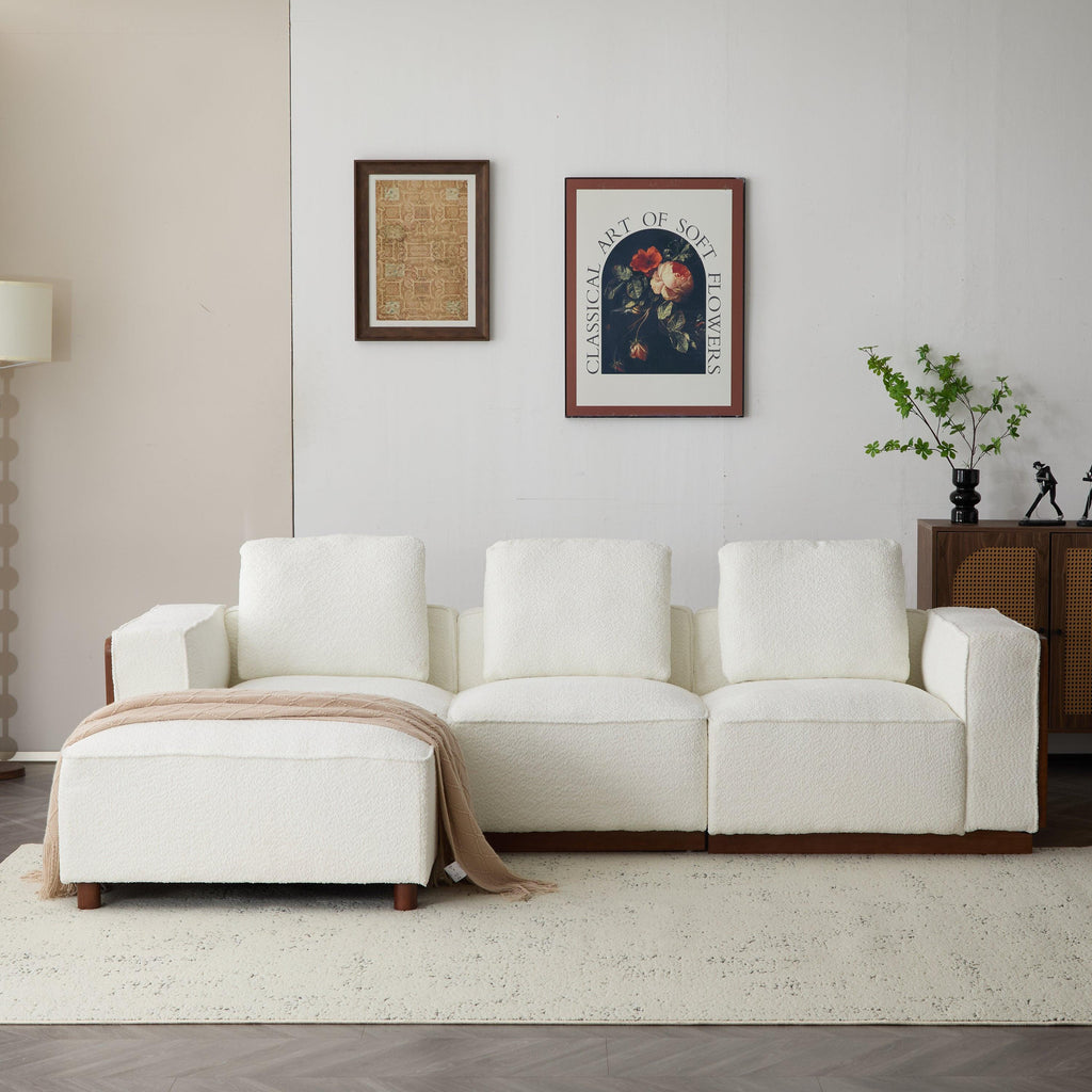 CHITA Modular L-Shaped Sectional Sofa for Living Rooms.