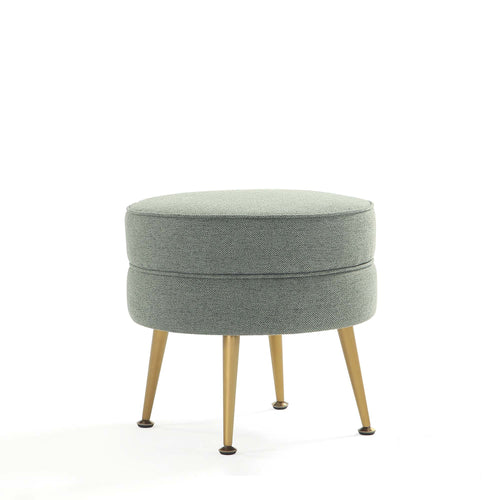 Bailey Upholstered Accent Ottoman in Sage Green