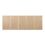 Capri Cane Platform Bed with Extended Headboard.