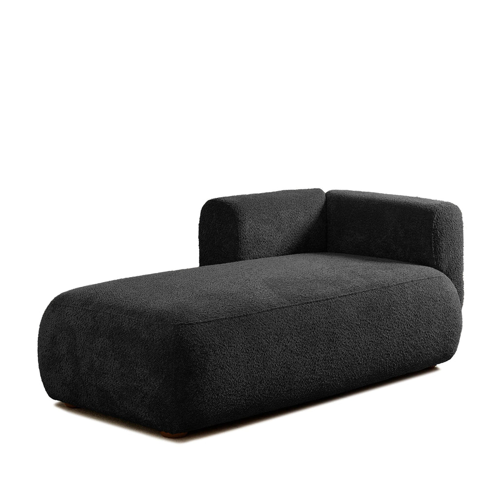 Upholstered Chaise Lounge for Stylish Comfort.