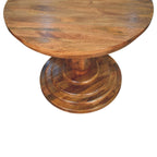 Solid Wood Round Dining Table - Belmont by Artisan Furniture.