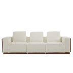 CHITA Modular Sectional Sofa with Wider Seats.