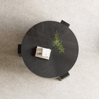 Round Coffee Table with Hidden Storage for Small Spaces.