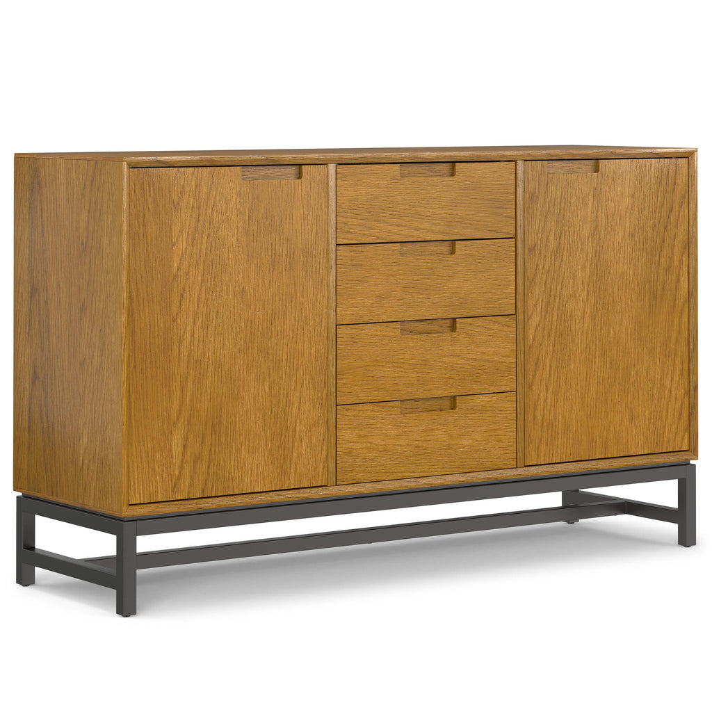 Banting Mid Century Sideboard with Center Drawers.