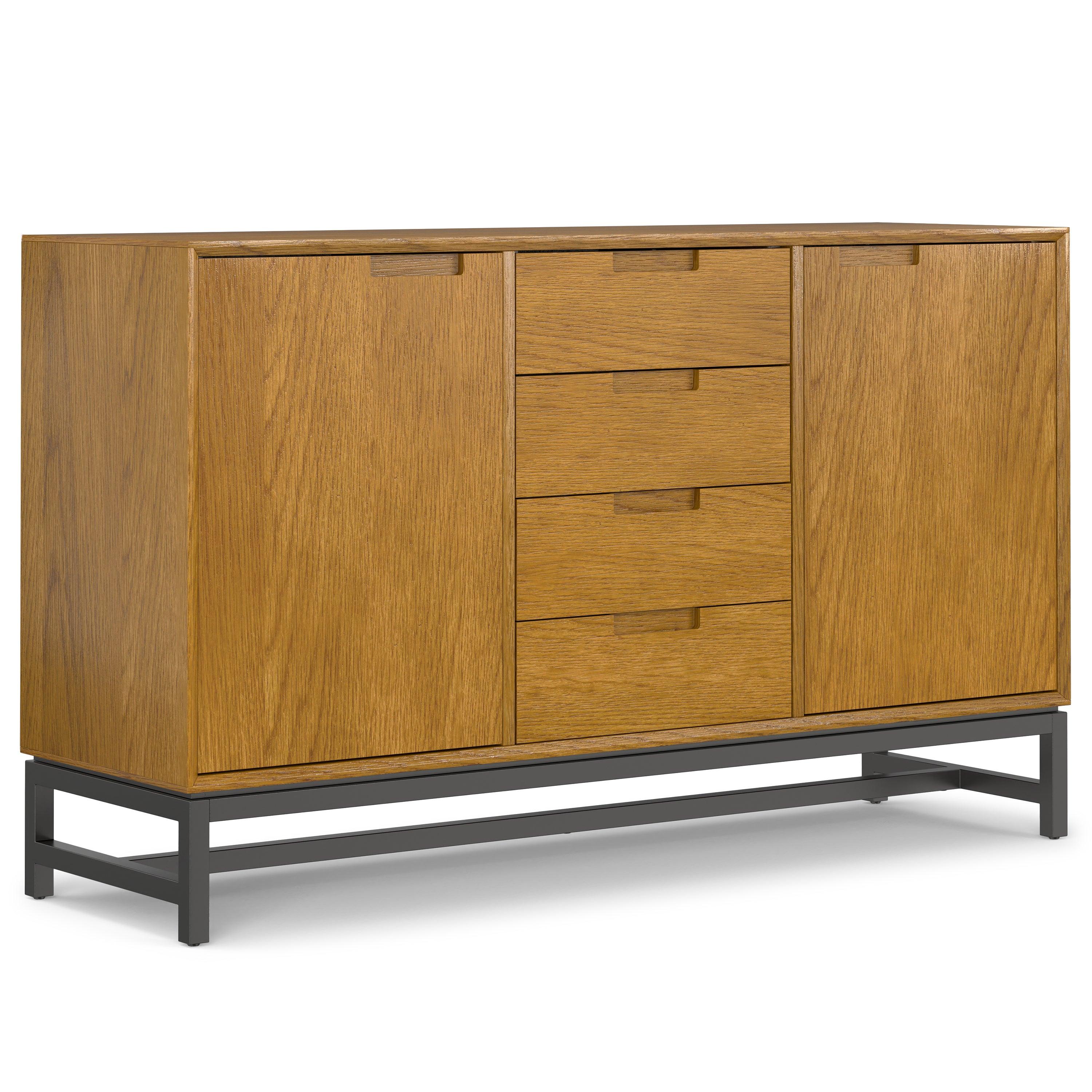 Banting Mid Century Sideboard with Center Drawers.