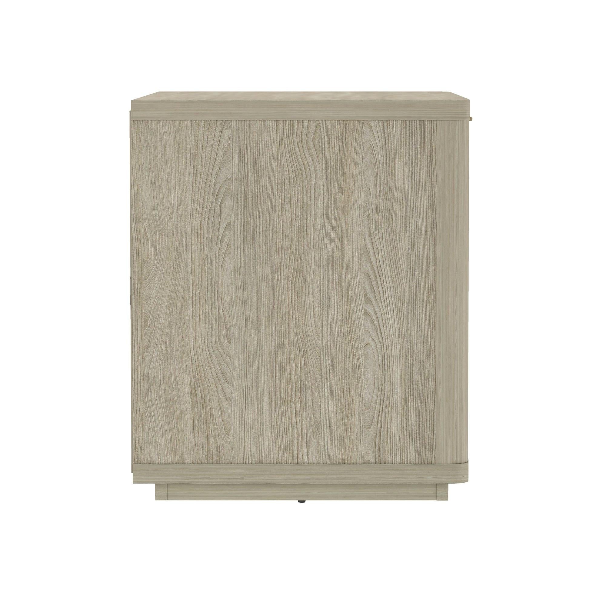 Evelyn 32' Nightstand in Natural (1-Drawer).