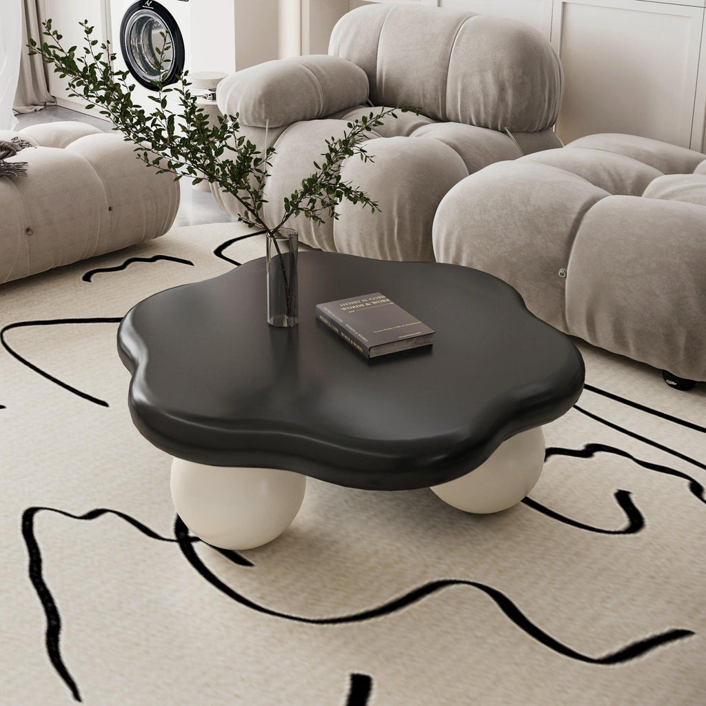 35' Cloud Shaped Coffee Table for Small Apartments.