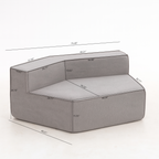 Teddy Fabric Single Sofa Chair for Cozy Interiors.