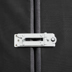 Cassandra Modular 5-Piece Sectional in Charcoal Grey with Solid Wood Legs and Plush Fabric Upholstery.