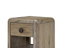 Knotty Oak Spot Table - Perfect for Storage and Display.