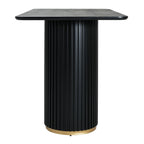 Modern Black Counter Table for Dining Room.