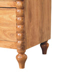 Artisan Furniture Solid Wood Spindle Chest - Classic Storage.