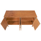 Acacia Wood Sideboard Cabinet for Dining or Living Room.