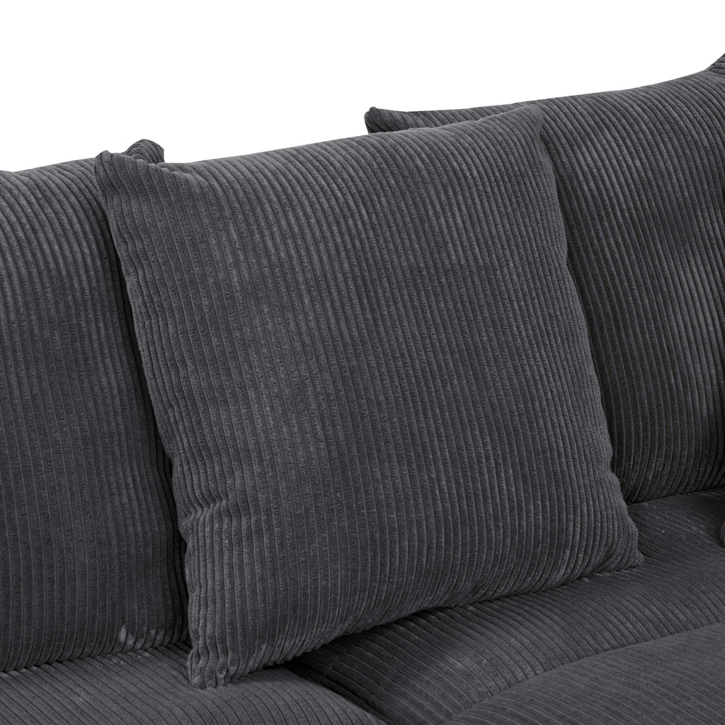 Zaheer 86'' Corduroy Sofa for Living Room.