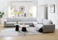 Tarrance Gray Power Recliner Sectional with Multifunction.