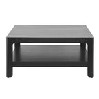 Farmhouse Coffee Table with Soft Rounded Profile.