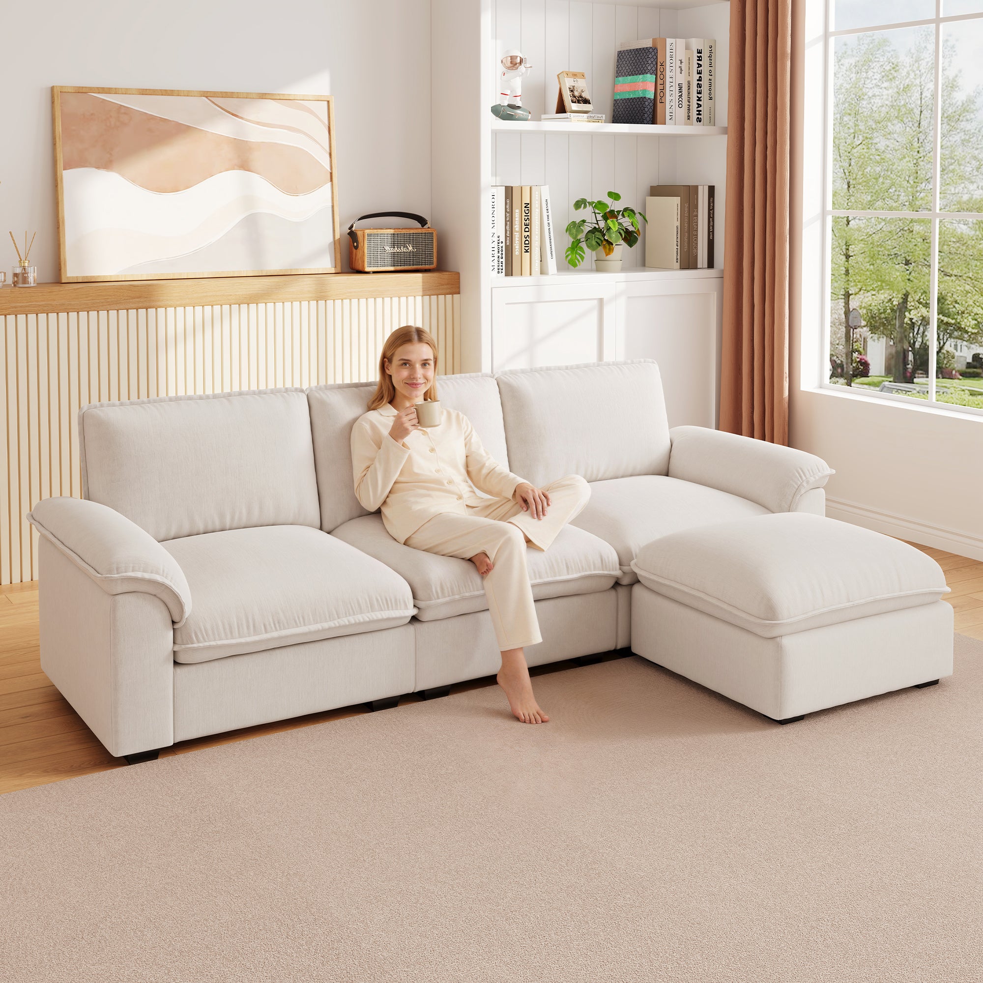 Cloud Couch Sectional for Living Room - Modular Design