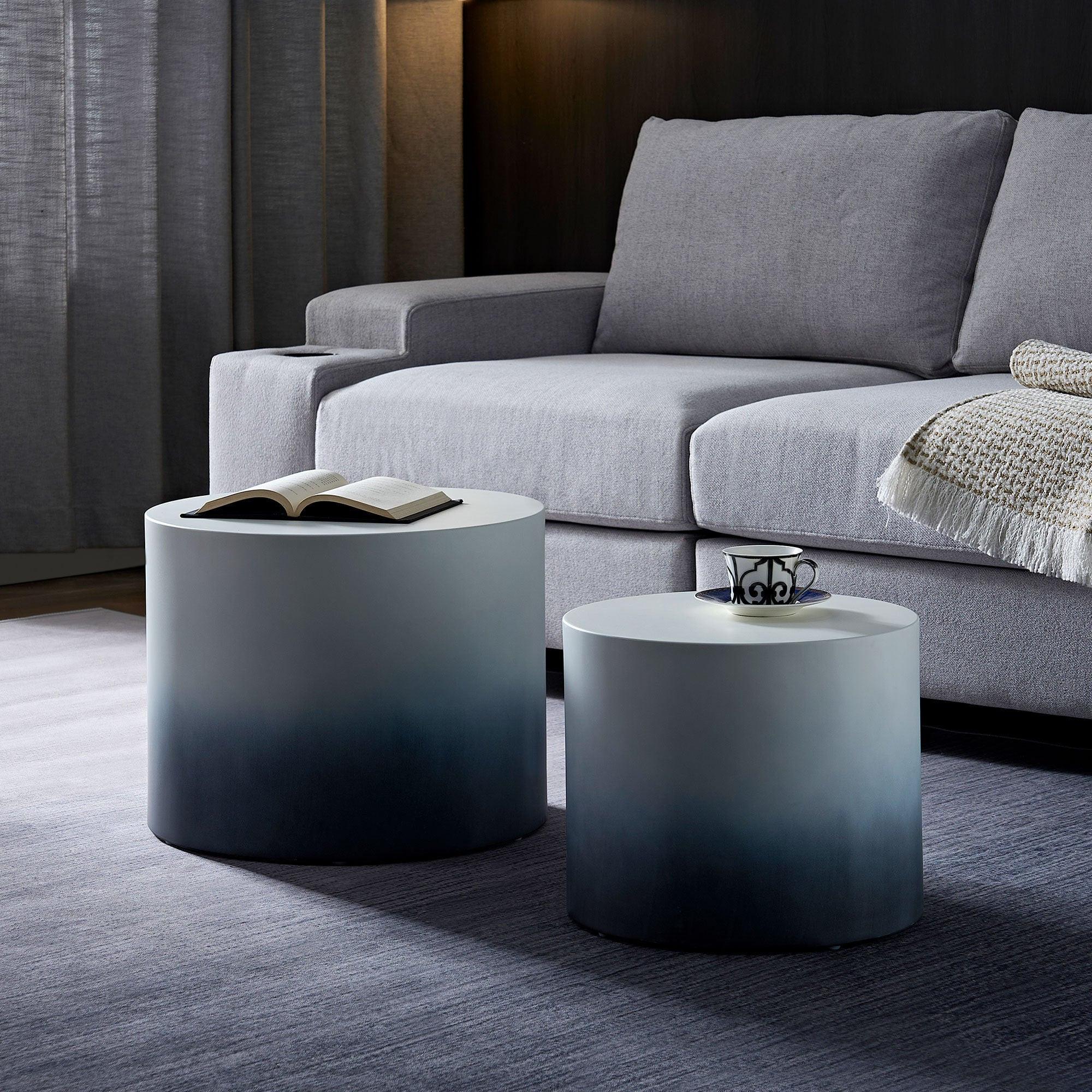 MDF Veneer Table Set for Living Room & Office.