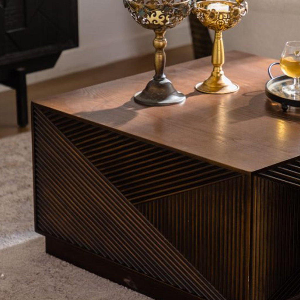Modern Square Coffee Table for Living Room.