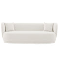 Siri 93' Upholstered Sofa in Cream