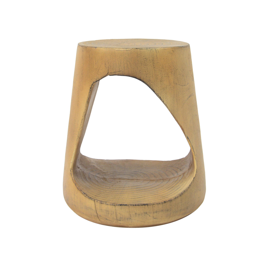 MGO Side Table - Unique Wood Texture.