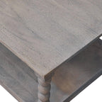 Solid Wood Ellsworth Spindle Coffee Table - Acid Wash.