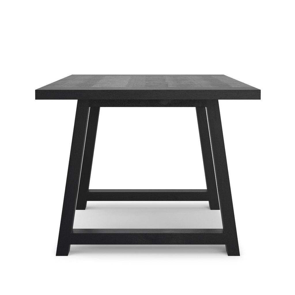 Whitley Black Wooden Dining Table.