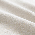 Close-up texture of soft chenille fabric used in the modular sectional sofa for a cozy and elegant finish.