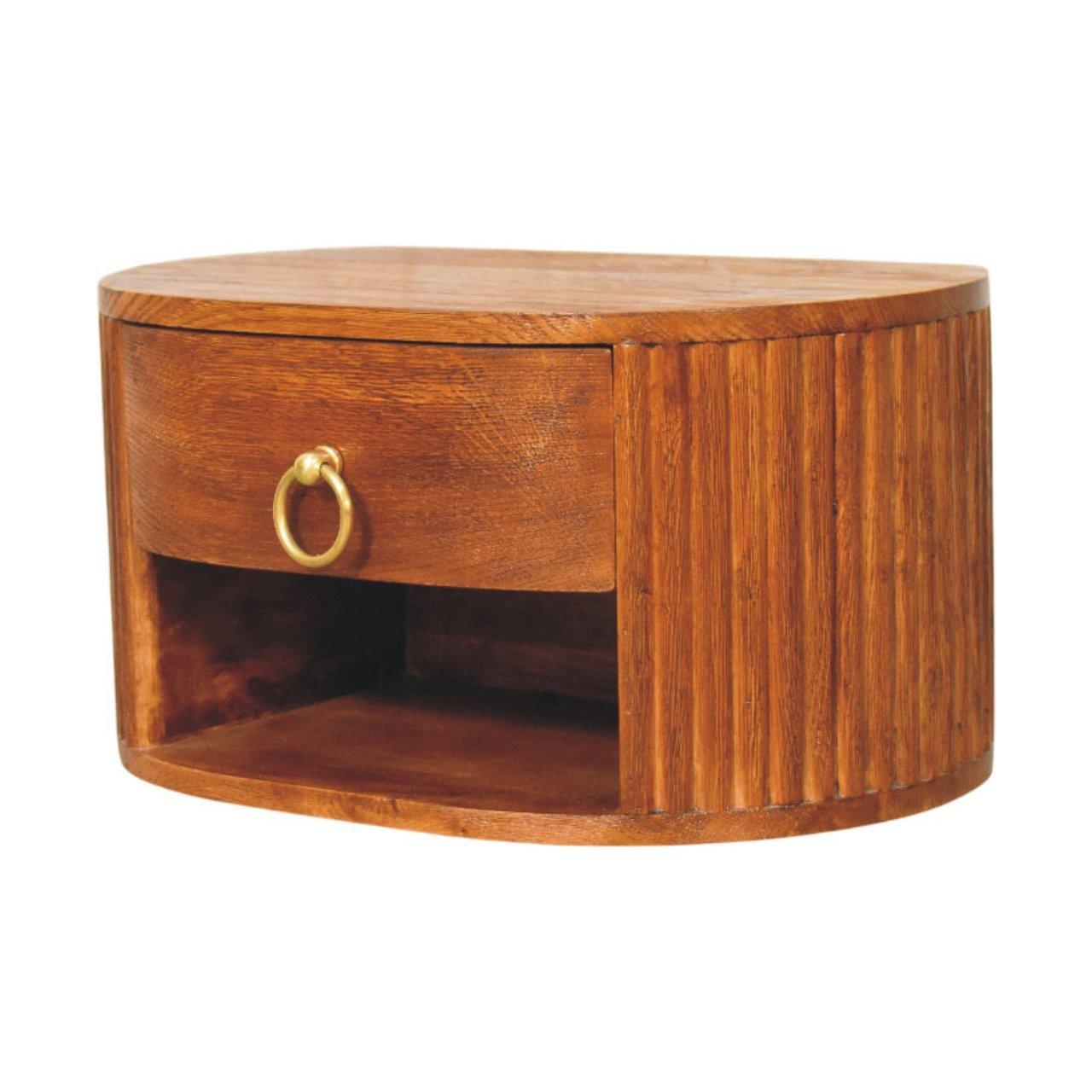Artisan Furniture Solid Wood Nightstand for Bedrooms.