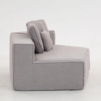Teddy Fabric Single Sofa Chair for Cozy Interiors.