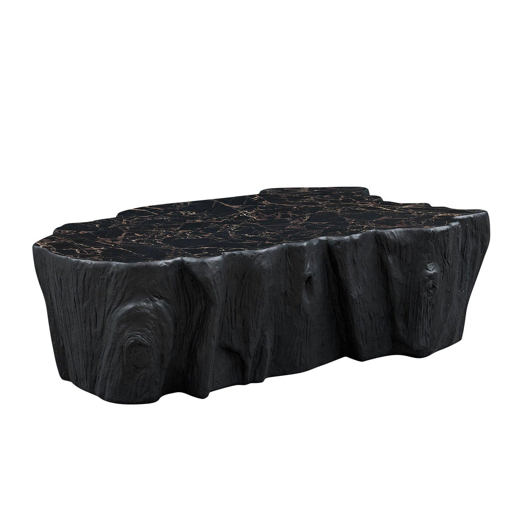 Mid-Century Modern Fiberglass Coffee Table for Living Room.