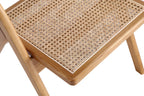 Lambinet Wood Folding Chair in Natural - Set of 2.